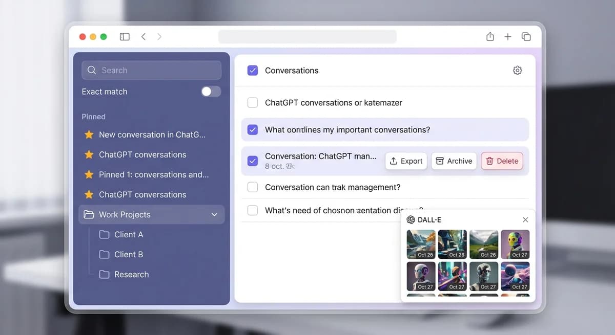 Side-by-side comparison of ChatGPT Toolbox folder organization interface versus AIPRM prompt library, showcasing productivity vs prompts approach
