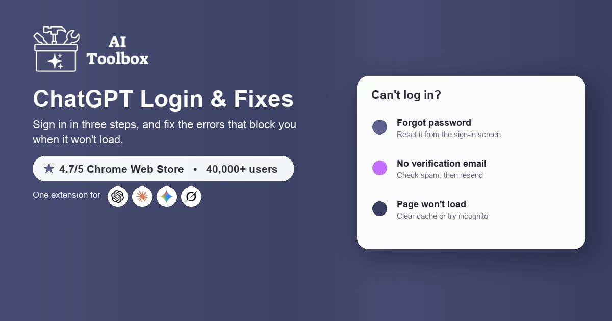 Clean modern ChatGPT login screen showing sign-in options with email, Google, Microsoft, and Apple SSO buttons highlighted