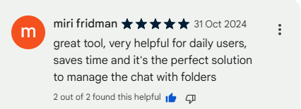 Customer review