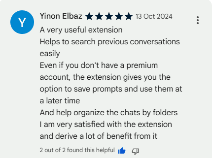 Customer review
