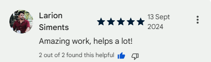 Customer review