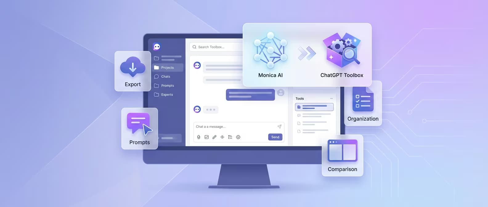 Monica AI vs ChatGPT Toolbox comparison