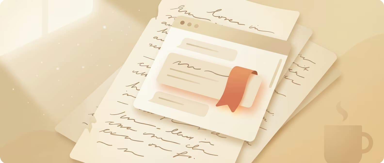 Writer using Claude Toolbox to bookmark a creative draft and export to a word processor